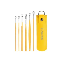 B-Bucket ETSAP ( PACK OF 2 ) The Force Behind Your Health Ear Cleaning Kit Steel Ear Cleaner Reusable Ear Wax Remover Tool Kit Set With Storage Pack, Ear Curette Cleaner And Spring Ear Buds....