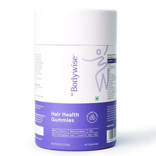 Image of Be Bodywise Biotin Hair Gummies 60 Days Pack