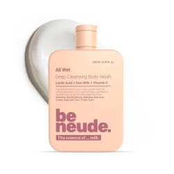 Be Neude All Wet 250ml De-Tan Body Wash 