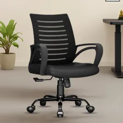 beAAtho® Verona Mesh Mid-Back Ergonomic Desk Office Chair with Tilting Mechanism