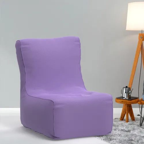 Image of Bean Bag Chair Cover | Size: 0XL | Color: Lavender | Without Beans