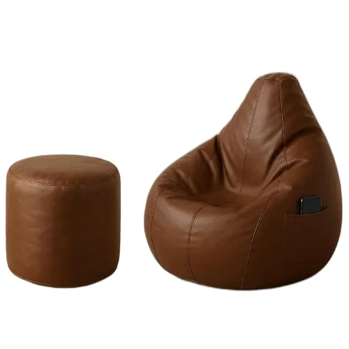 Image of Bean Bag Sofa with Side Pocket