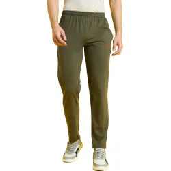 bearbrother Mens Regular Fit Solid Trackpants