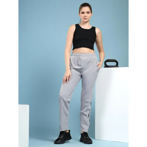Image of bearbrother Women Regular Fit Solid Trackpant
