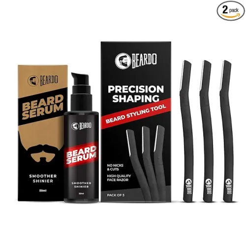 Image of Beard Serum 50ml & Styling Tool for Men