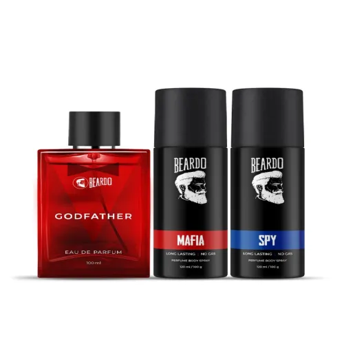 Image of Beardo 3Pcs Men Parfum 100ml Each