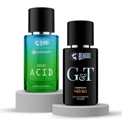 Beardo Acid & G&T Perfume EDP Combo for Men (30ml Each)