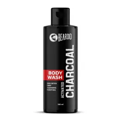 Beardo Activated Charcoal Anti-Pollution Body Wash, 100ml