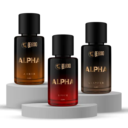 Image of Beardo Alpha Trio Perfume Set of 3 (30ml each)