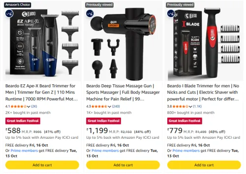 Image of BEARDO at up to 48% Discount