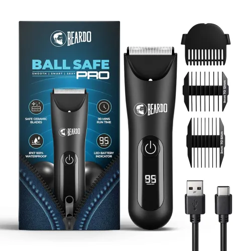 Image of Beardo Ball Safe Pro Trimmer | Intimate Trimmer for Men | IPX7 Waterproof