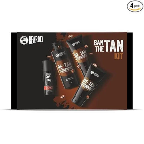 Image of Beardo Ban The Tan Grooming Kit for Men