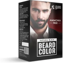 BEARDO Beard Color For Men - Natural Black
