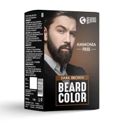 Beardo Beard Color For Men - Natural Brown, 70ml | Long Lasting | No Ammonia | Easy to apply, No Stain Beard Hair Colour