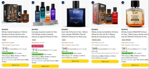 Image of Beardo Beauty Products upto 80% Discount