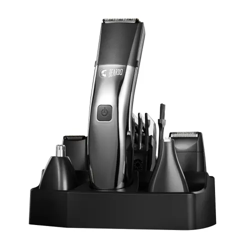 Image of Beardo Chrome Beast Multipurpose Full Body Groomer Trimmer Set For Men
