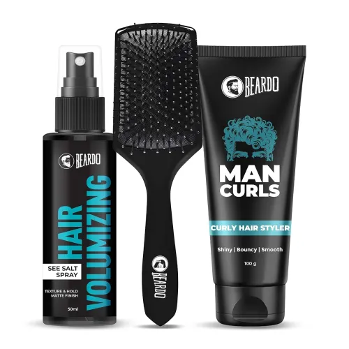 Image of Beardo Classic Curls Combo (Set of 3)