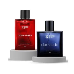 BEARDO Dark Side and Godfather Perfume 100 ml (Pack of 2)