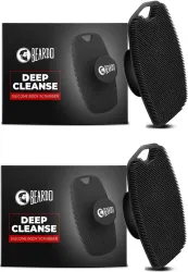 Beardo Deep Cleansing Silicone Body Scrubbe Pack of 2