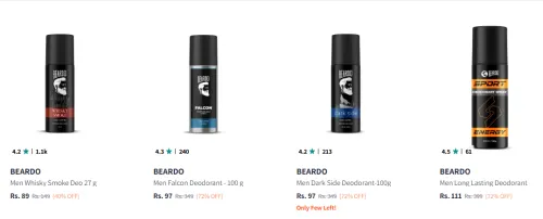 Image of Beardo Deodorant starting at ₹89