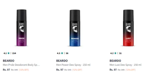 Image of Beardo Deodorant starting at ₹97