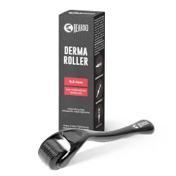 Beardo Derma Roller For Hair Growth 0.5 mm with 540 Chromium Needles | Reverse Signs of Aging | Dermaroller Increases Co