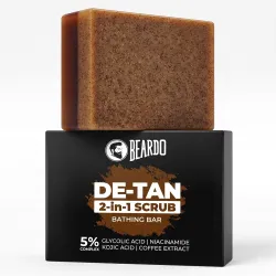 Beardo De-Tan 2-in-1 Exfoliating Bathing Bar