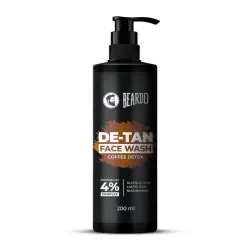 BEARDO DeTan Face Wash for Men, 200ml