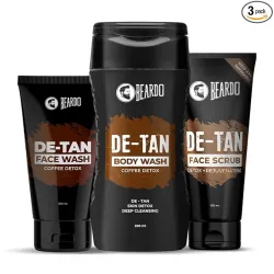 Beardo De-Tan Har Roz Kit for Men 3-Pack