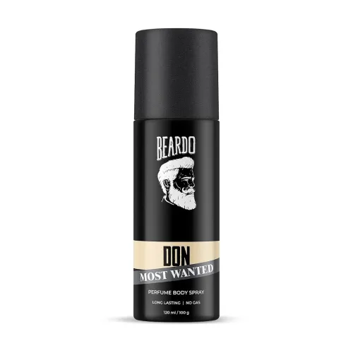 Image of Beardo DON MOST WANTED Perfume Body Spray for Men, 120ml | No Gas Deo Body Spray For Men | Deodorant | Aqua, Citrus Musk