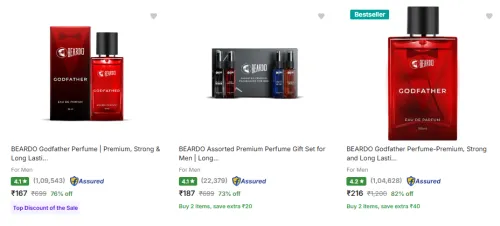 Image of Beardo Eau De Parfum Upto 82% Discount
