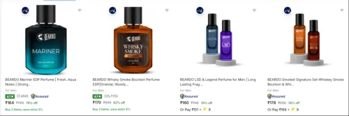 Image of BEARDO Eau De Parfum upto 82% Discount