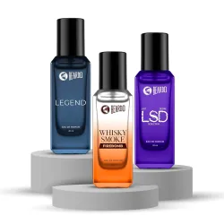 Beardo The Legendary Flame Trio- LSD,Legend & Whisky Smoke Firebomb Perfume 