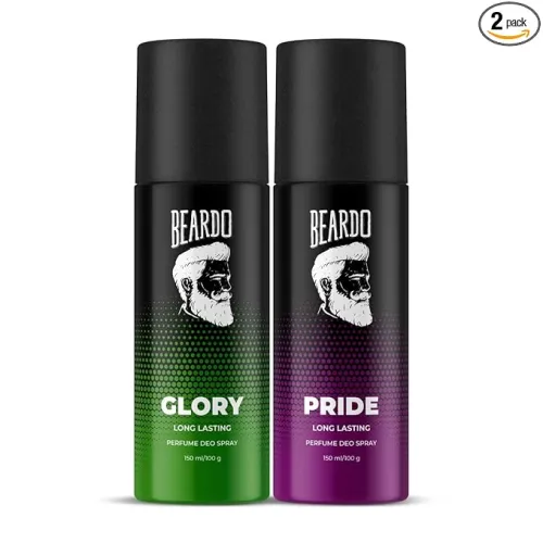 Image of Beardo Glory & Pride Perfume Body Spray (Set of 2)