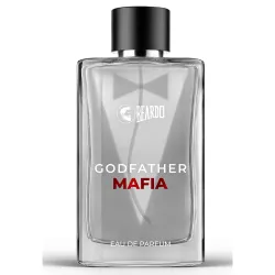 BEARDO Godfather Mafia Eau De Parfum 100ml | Fruity, Amber, Woody Fragrance | Long Lasting Perfume for Men | Gift For Men | Strong EDP For Men | Gift For Husband | Gift For Boyfriend