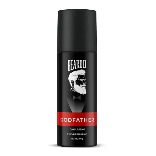 Image of BEARDO Godfather Perfume Deo Spray For Men, 150Ml | Citrus Aromatic Spicy | Body Spray Deodorant | Long Lasting Perfume 