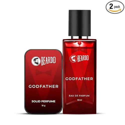 Image of BEARDO Godfather Perfume & Solid Perfume Set for Men