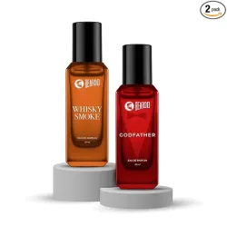 Beardo Godfather & Whiskey Smoke Perfume Combo (20ml x2)