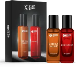 BEARDO Godfather & Whisky Smoke EDP Perfume | Strong & Long Lasting | Fresh Fragrance Eau de Parfum - 40 ml (For Men)
