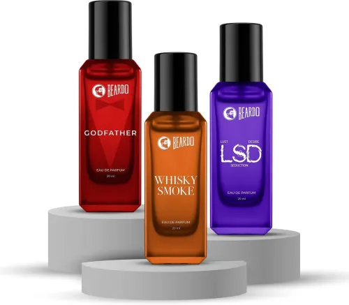Image of BEARDO GodFather, Whisky Smoke & LSD Perfume 60 ml