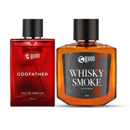 Image of Beardo Godfather & Whisky Smoke Perfume Set