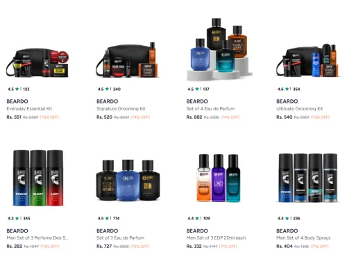 Image of Beardo Grooming Combo @ Minimum 70% Discount
