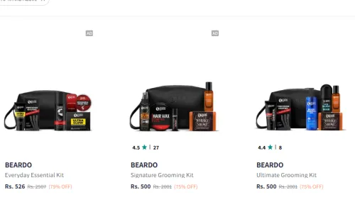 Image of Beardo Grooming Gift at Minimum 70% Discount