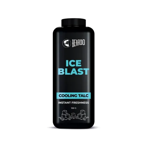 Image of Beardo Ice Blast Talc Powder for men, 100g 