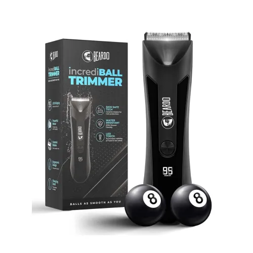 Image of Beardo incrediBALL Trimmer for Men | Ball Trimmer for Men with Skin Safe Tech | No Nicks with Ceramic Blades | 