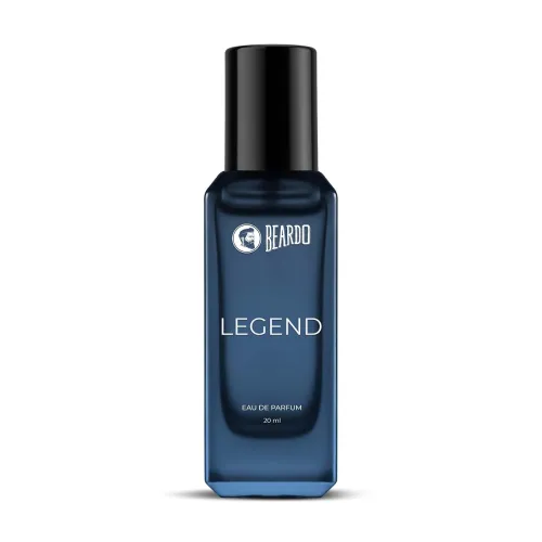 Image of Beardo LEGEND Perfume For Men 20 ml | Eau De Parfum | Intense Fresh Musky Woody | Strong Long Lasting Mens Perfume | Gif