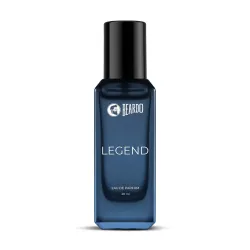 Beardo LEGEND Perfume For Men 20 ml | Eau De Parfum | Intense Fresh Musky Woody | Strong Long Lasting Mens Perfume | Gif