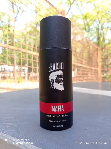 Image of BEARDO Mafia Perfume | Made in India Body Spray - For Men (120 ml)