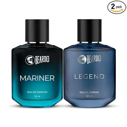 Image of Beardo Oceanic Legend Duo- Mariner & Legend Perfume for Men (50ml x 2) | Long Lasting Fragrance | Long Lasting Perfume f
