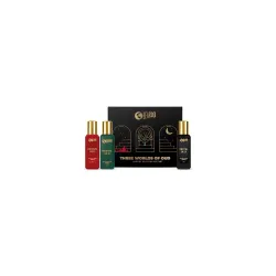 Beardo Oud Perfumes Giftset for Men - Three Worlds of Oud 3x20ml | Devil's, Mortal & Divine | Long lasting Perfume for Men | Luxury Perfume giftset for Men | Anniversay Gift | Gift for boyfr...